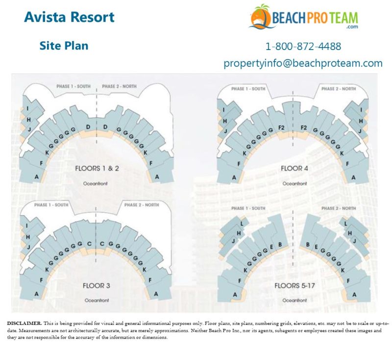 Avista Resort Site Plan